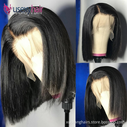 Short Loose Body Wave Wavy Lace Front Human Hair Wigs for Black Women Full Hd Frontal Wig Human Hair Ocean Wave Bob Wigs